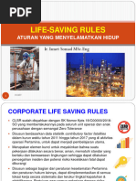 Do & Dont 15 CLSR (Corporate Life-Saving Rules) REV 1 | PDF