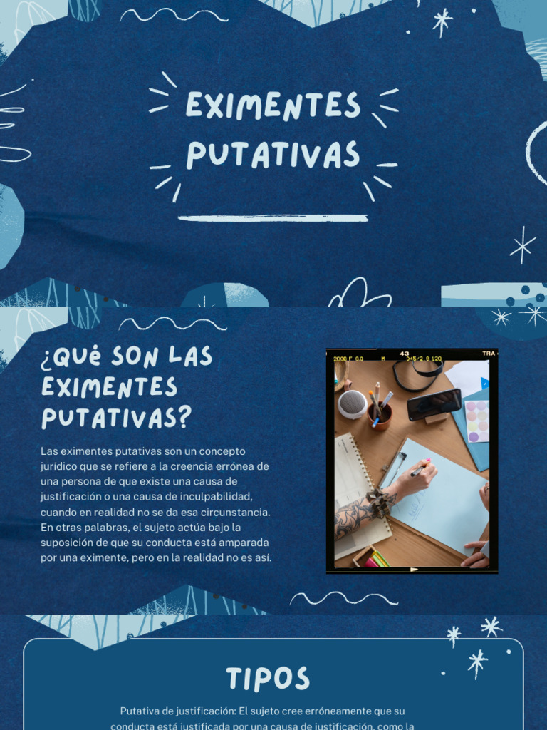 Eximentes Putativas en Derecho Penal | PDF | Derecho penal | Ley común