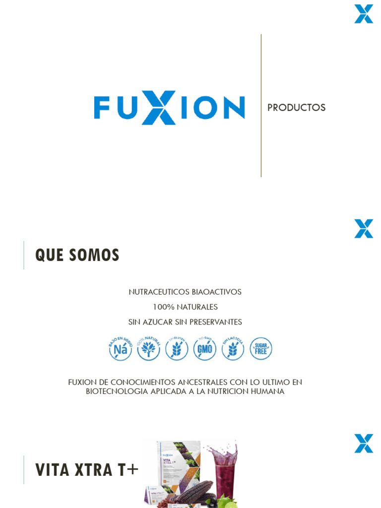 Productos Fuxion Descargar Gratis Pdf Antioxidante