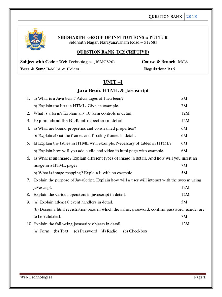 16mc820 web technologies pdf php ajax programming 