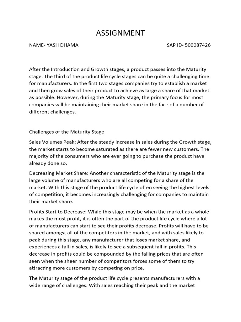 Assignment dhama yash 22 download free pdf profit economics pricing