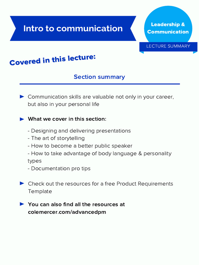 Advanced+PM+ +Leadership+&+Communication+ +Review+Sheets+&+Resources ...