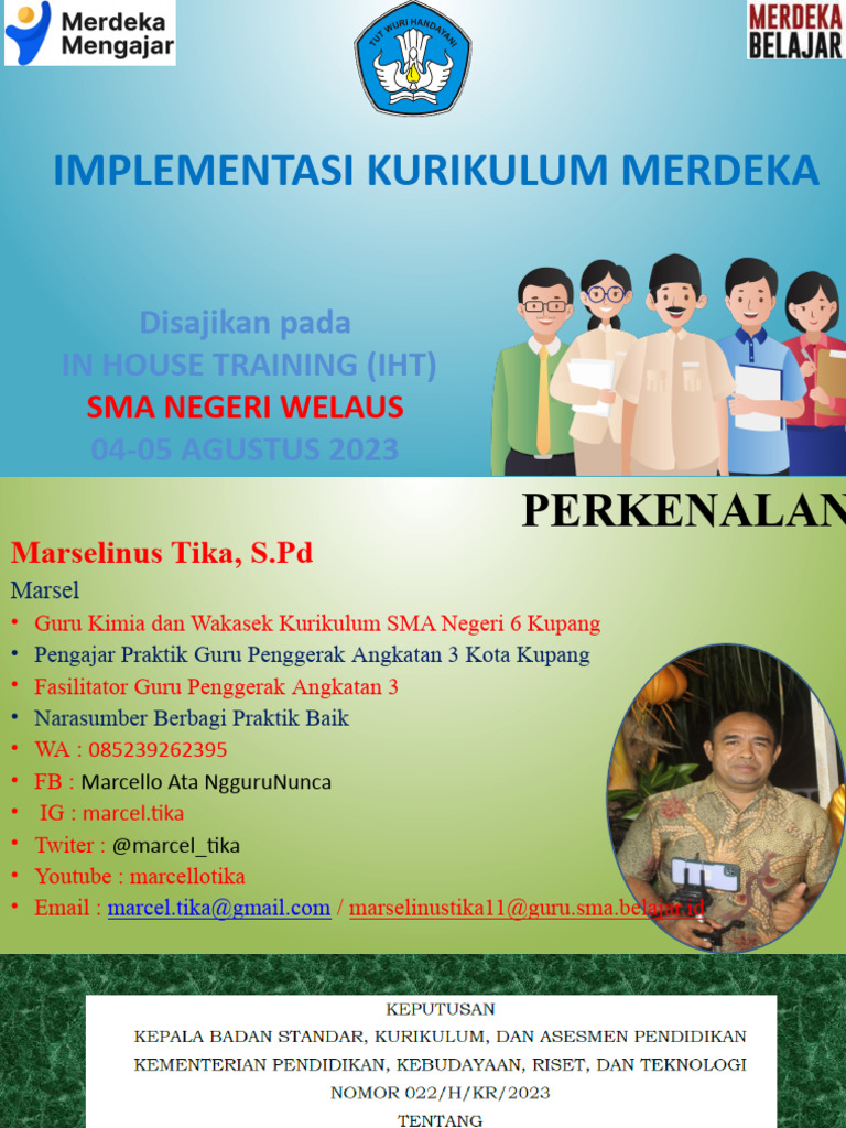 Implementasi Kurikulum Merdeka di SMA | PDF