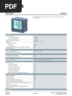 SENTRON PAC4220 Data Sheet | PDF | Alternating Current | Power Supply
