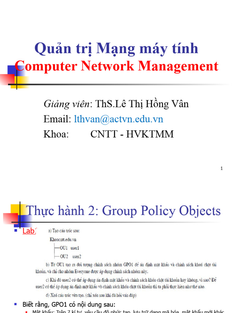 Oup Policy Objects | PDF