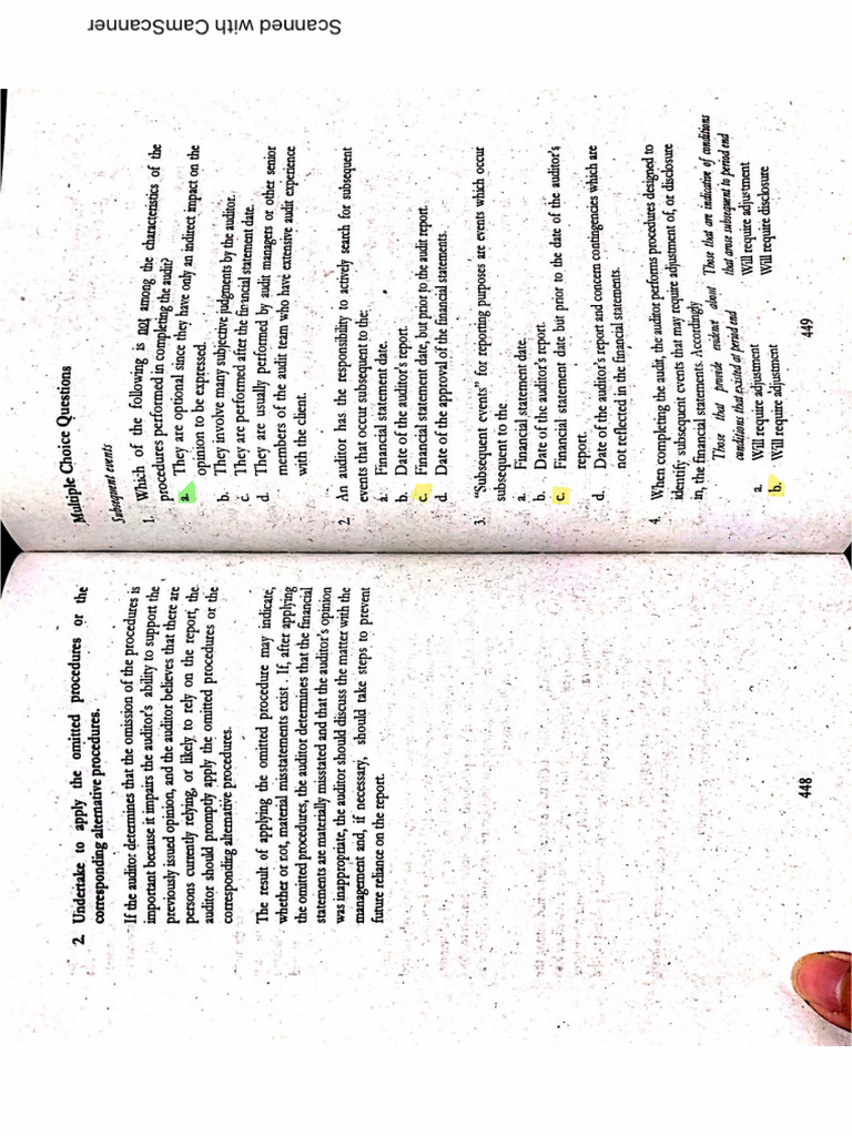 05 Completing The Audit Pdf