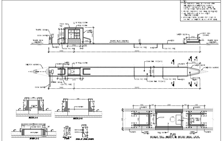 Toll Plaza Design for Mydukur-Badvel Road | PDF | Land Transport ...