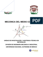 Apuntes de Mec Nica Del Medio Continuo