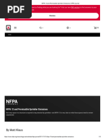 Chapter 9 NFPA 13 2019 | PDF | Fire Sprinkler System | Elevator