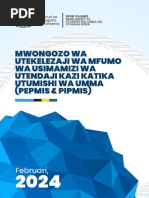 Itegeko Rishyiraho Sitati Rusange Igenga Abakozi Ba Leta | PDF