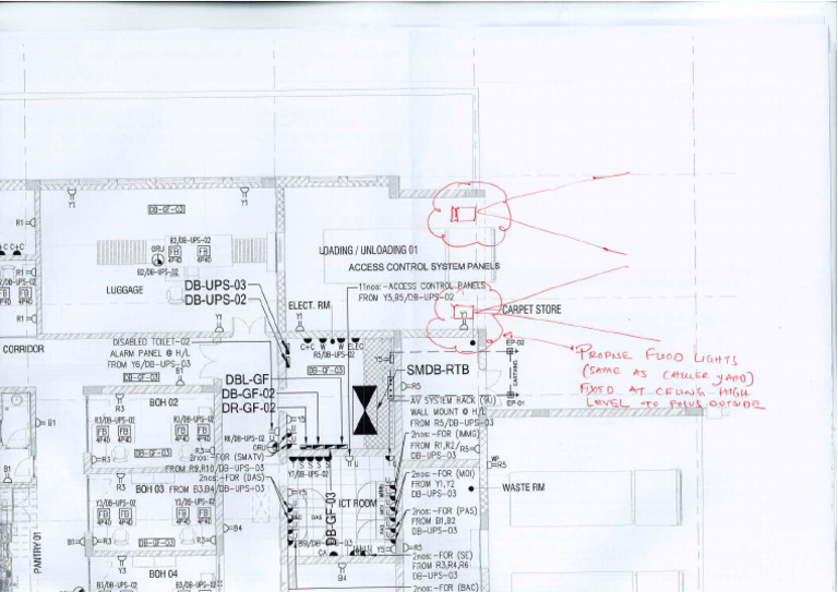 Additional Light in Loading & Unloading Area | PDF