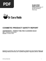 Cosmetic Product Information File Guide | PDF