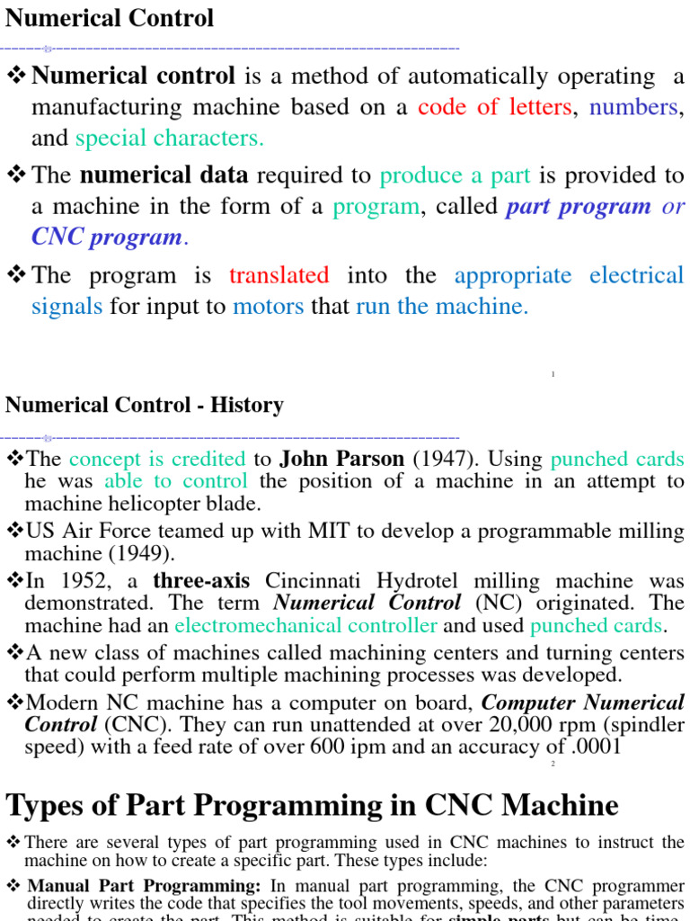 Part Program Manual (Autosaved) | PDF | Numerical Control | Machining