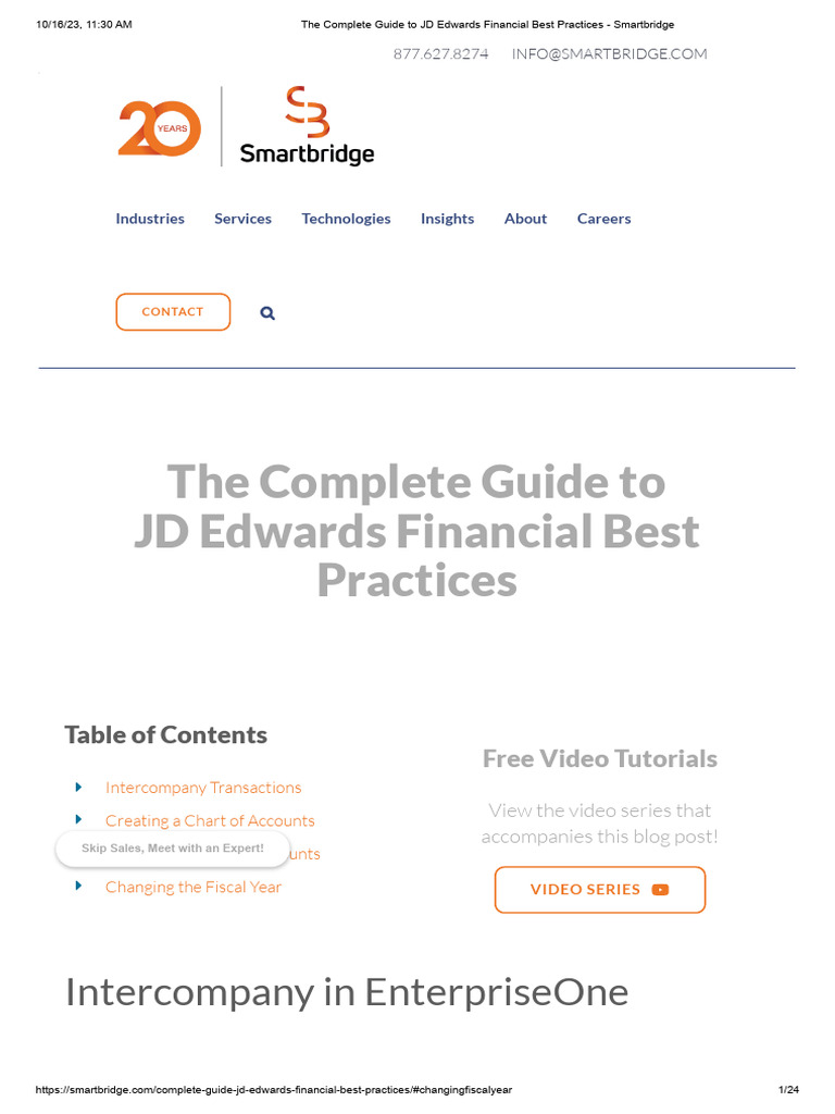 JD Edwards Financial Best Practices Guide | PDF | Depreciation | Revenue