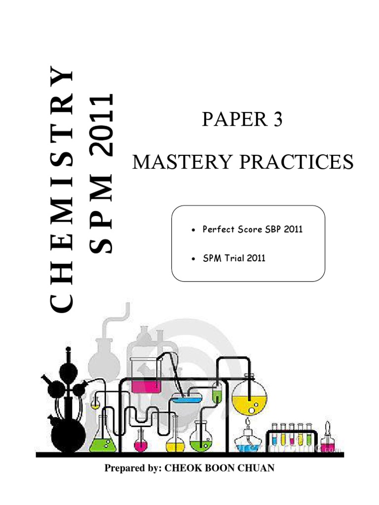 SPM 2011 Chemistry Trial Paper Insights | PDF | Precipitation ...