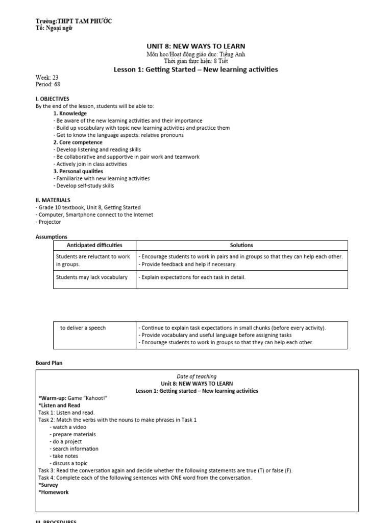 Ta10 unit 8 download free pdf educational technology information