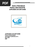 Download Pedoman Penulisan Skripsi Jurusan Akuntansi Brawijaya by Bagus Brahmasatya SN73878267 doc pdf