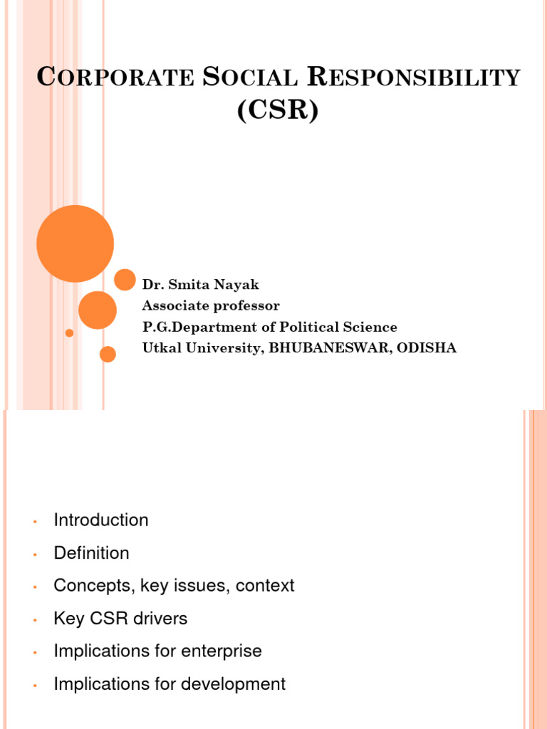 Understanding Corporate Social Responsibility | PDF | Corporate Social ...