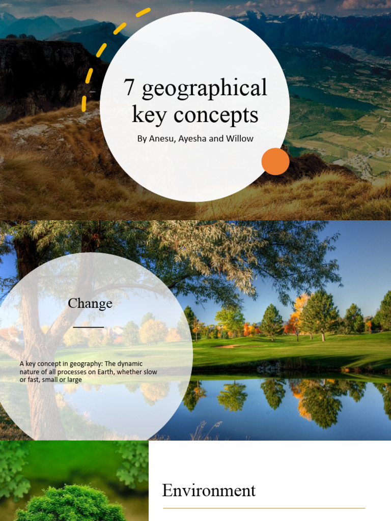 7 geographical key concepts | PDF