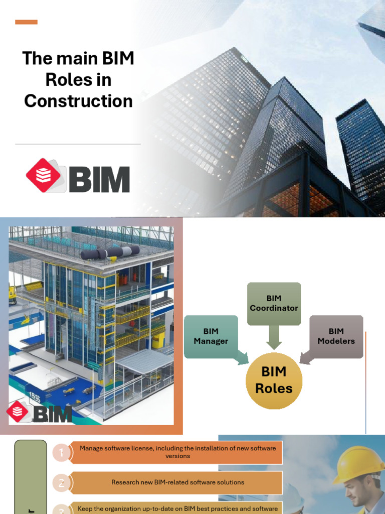 Key BIM Roles in Construction Management | PDF
