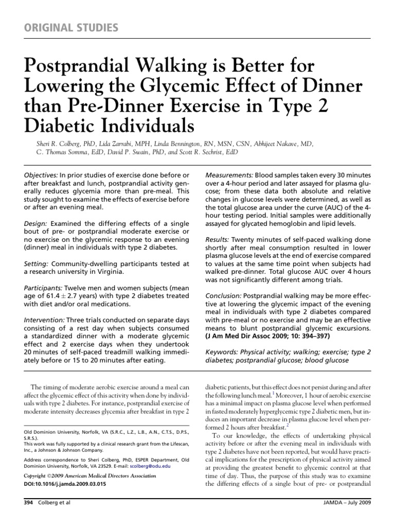 postprandial-walking-is-better-for-lowering-the-glycemic-effect-of