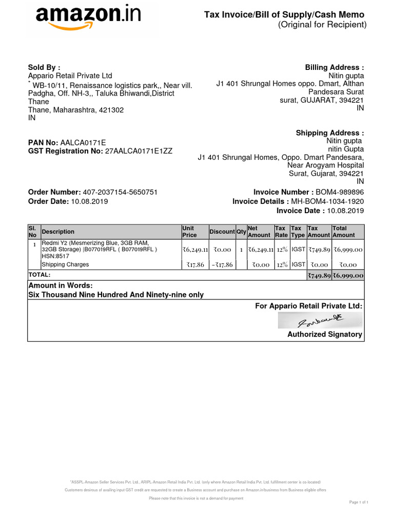 Invoice 2 | PDF | Invoice | Economies