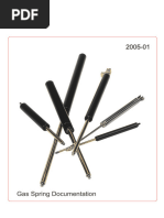 GS-28 Industrial Push Type Gas Springs | PDF | Piston | Manufactured Goods