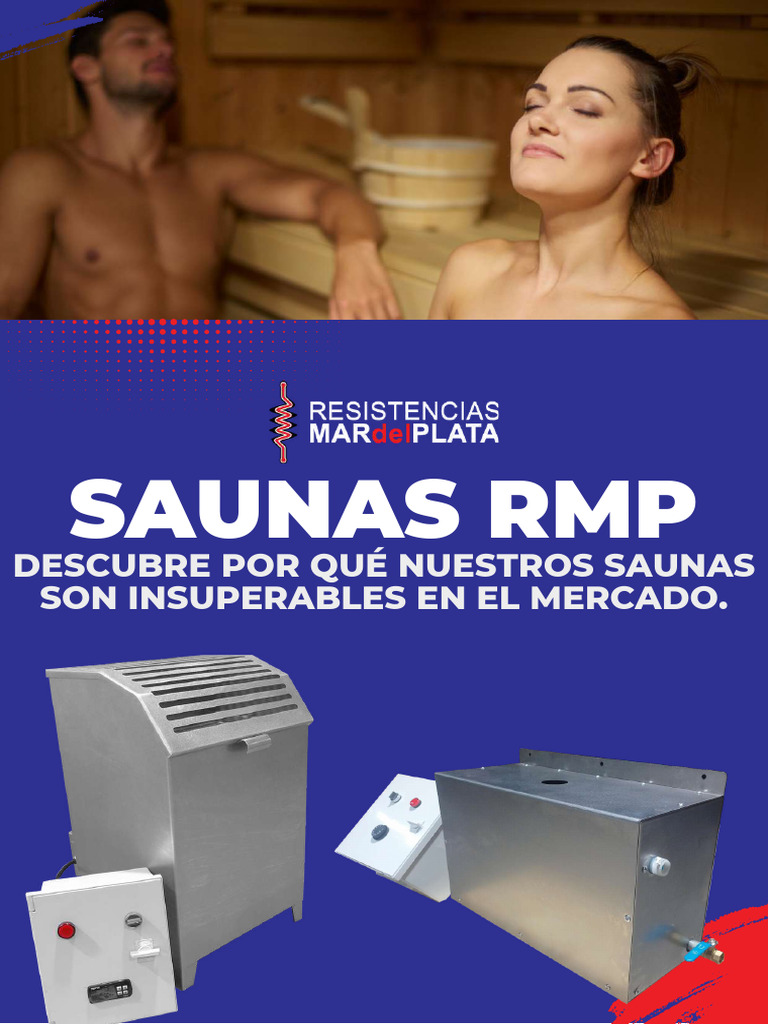 Saunas Catalogo 2024 Resistencias Mar Del Plata Descargar gratis PDF