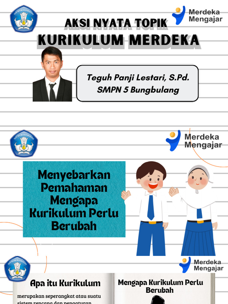 Pentingnya Adaptasi Kurikulum Merdeka | PDF