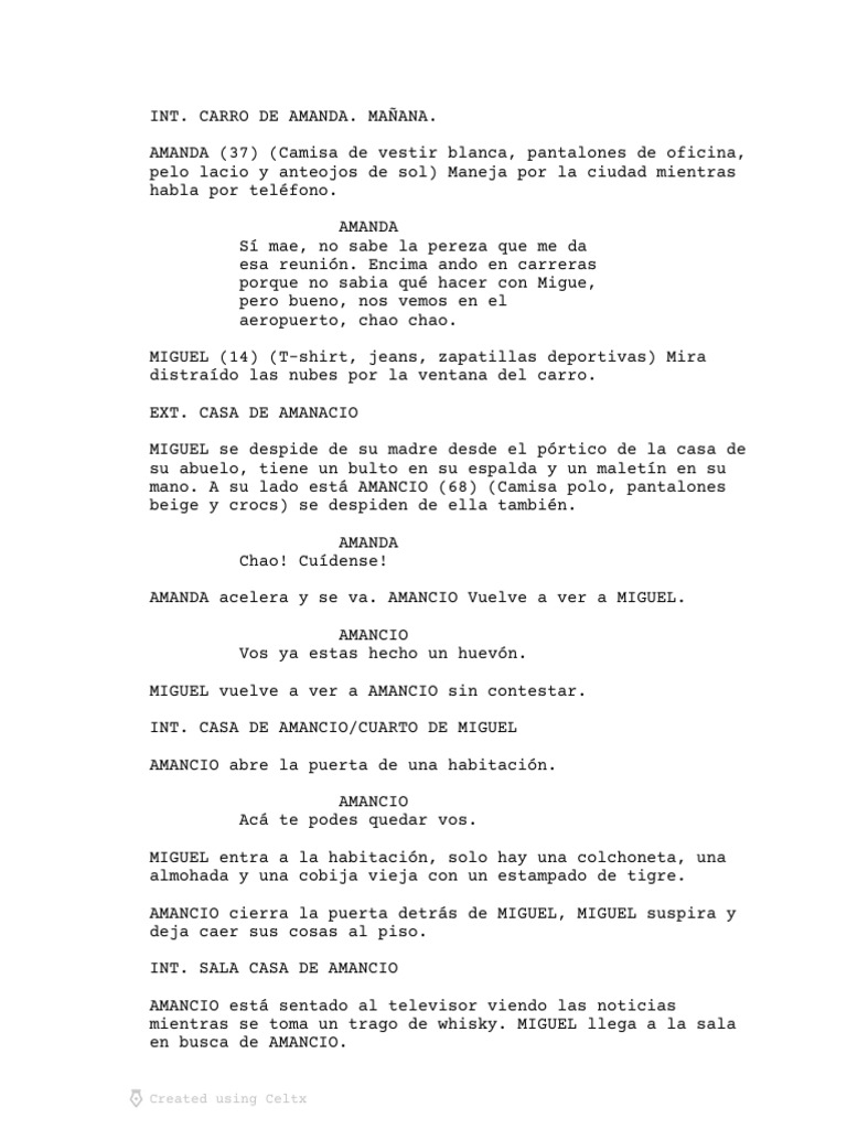 Script mala copa pdf