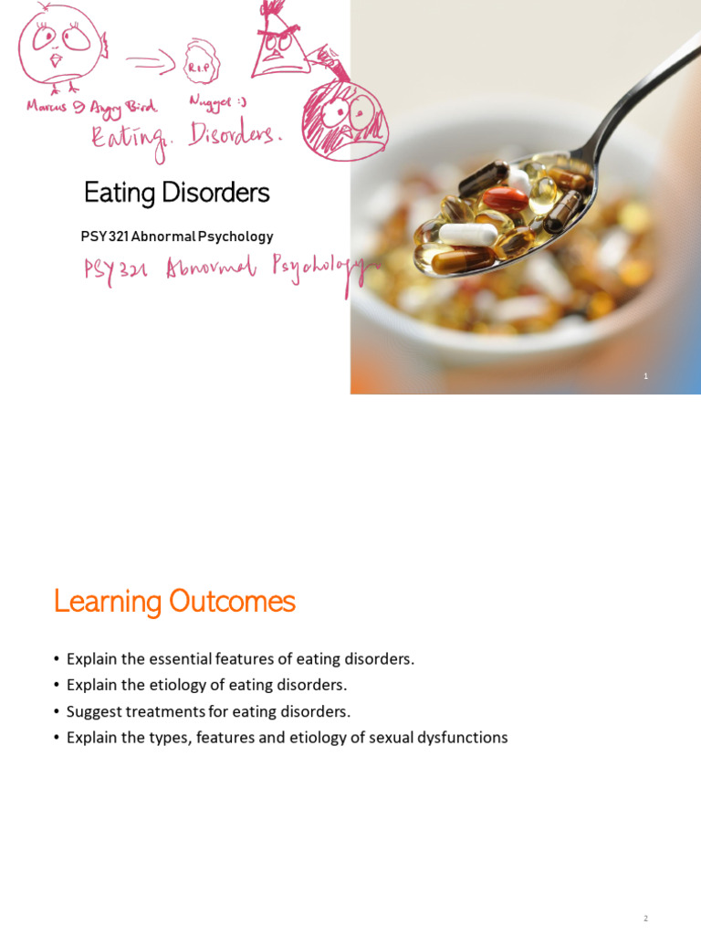 Overview of Eating Disorders | PDF | Eating Disorder | Anorexia Nervosa