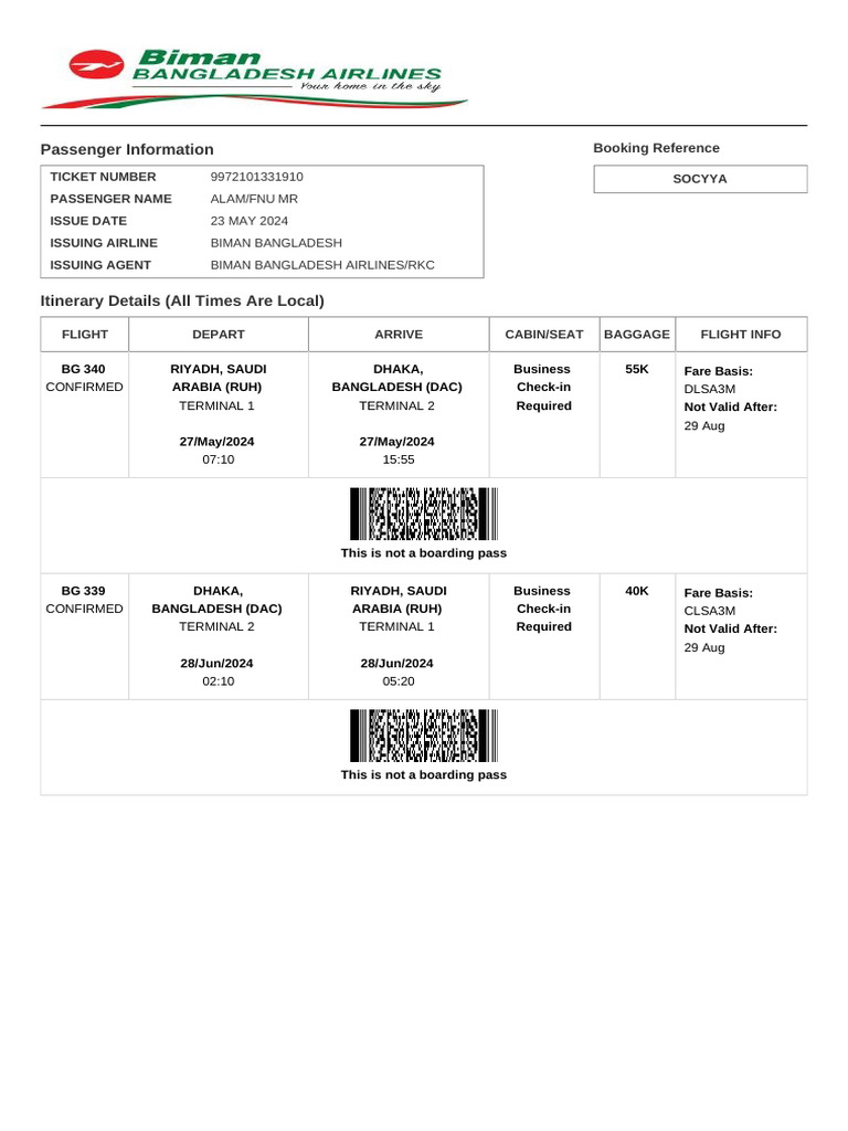 Electronic Ticket Pdf Credit Card Debit Card