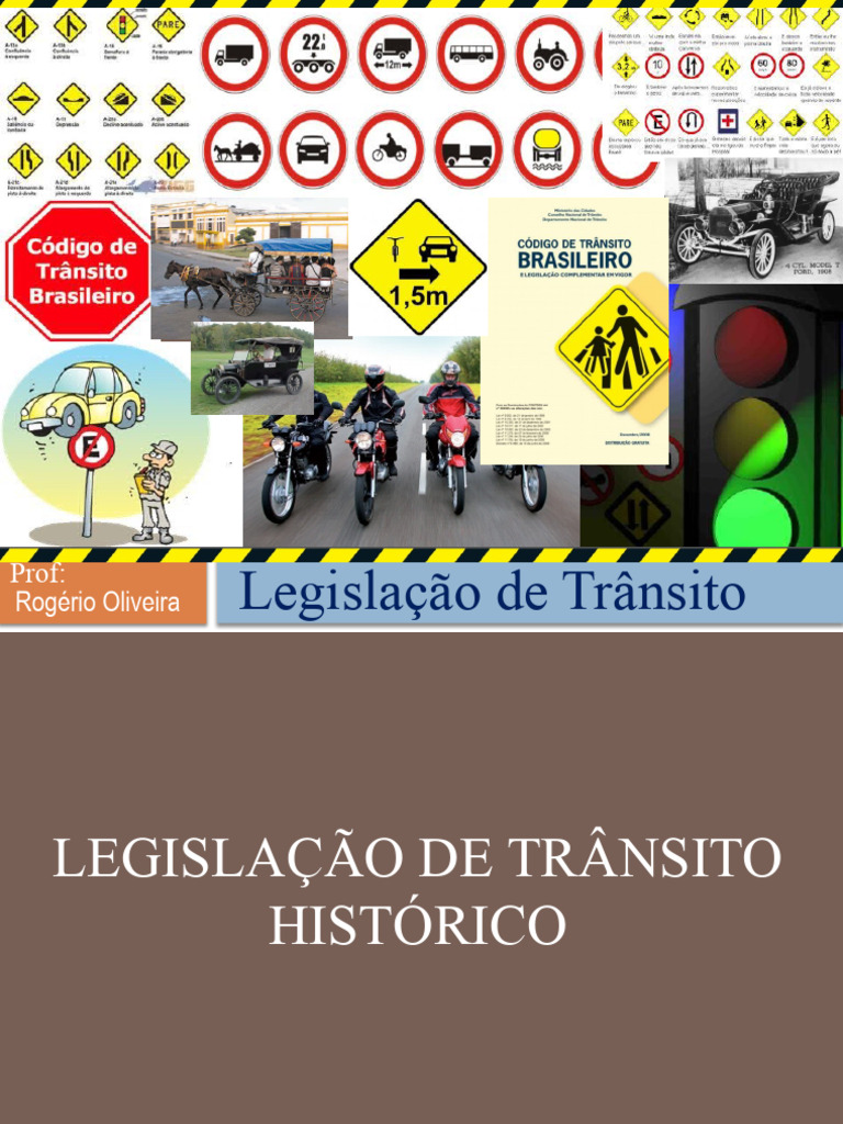 Evolução da Legislação de Trânsito no Brasil | PDF | Tráfego ...