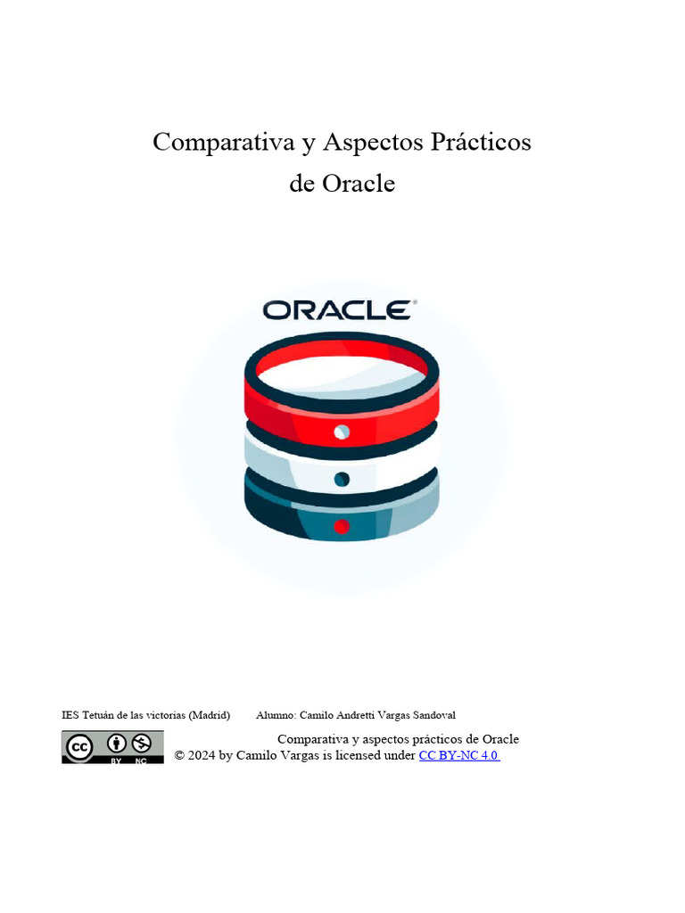Aspectos Prácticos de Oracle | PDF | Bases de datos | SQL