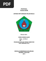 Download PROPOSAL MEMBUAT WAJAN BOLIC by Edwin Hndra N SN73886425 doc pdf