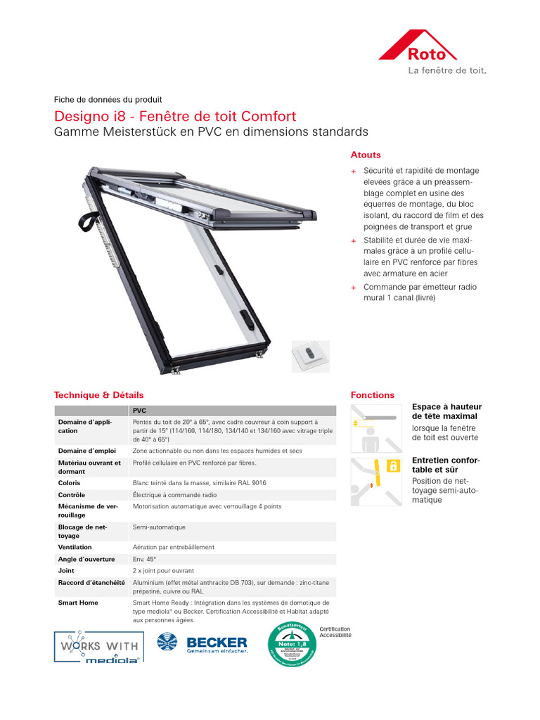 Designo I8 BEFR | PDF | Fenêtre | Domotique