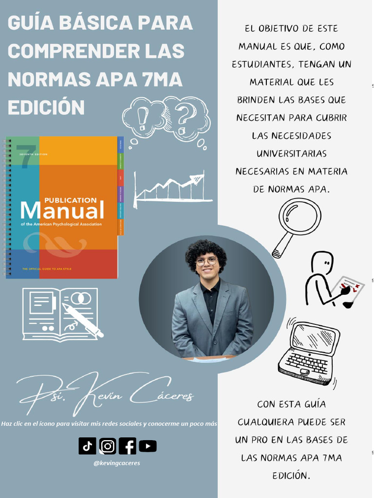 Normas APA: Guía Completa para Estudiantes | PDF | Estilo apa ...