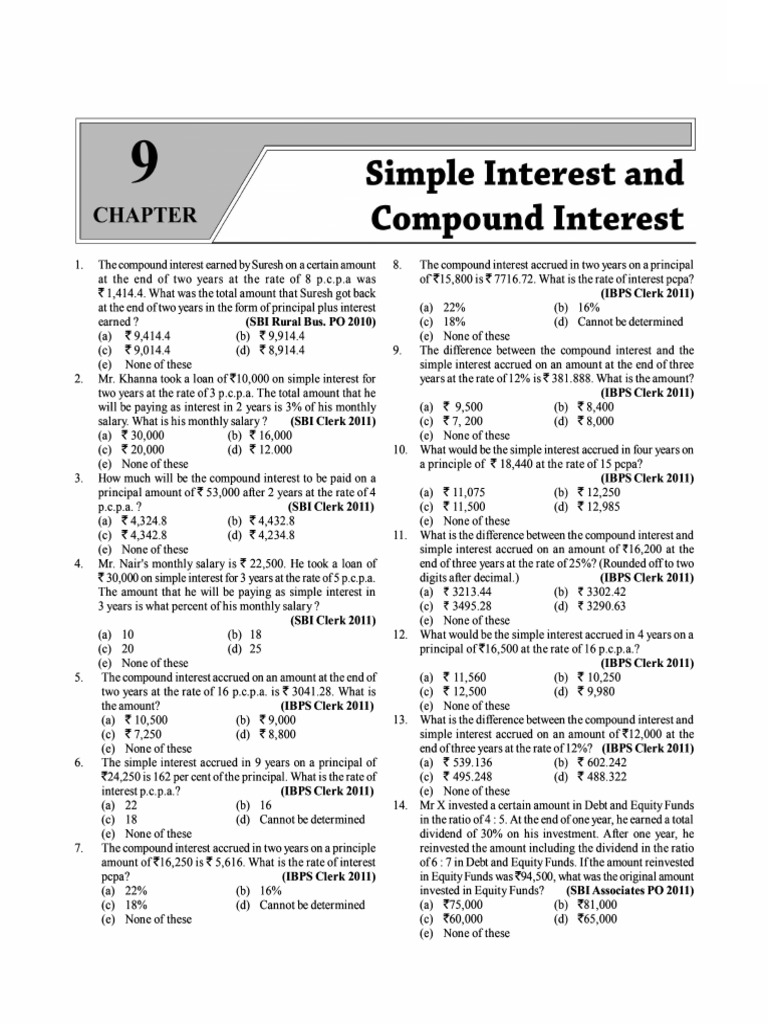 Si and Ci | PDF