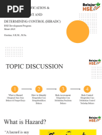 HIRADC: Hazard Identification Guide | PDF | Hazards | Occupational ...