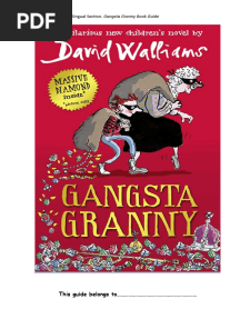 Gangsta Granny Comprehension Activity Sheets