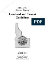 Landlord Tenant Guide Idaho