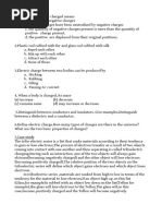 Triboelectric Series Table | PDF