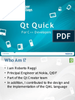 Dev Days 2010 - Qt Quick for C++ Developers