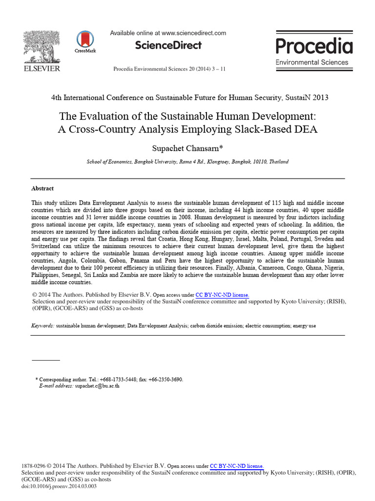 Sustainable Development Analysis | PDF | Sustainability | Electric ...