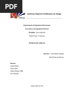 Departamento de Engenharia Eletrotecnica Licenciatura em Engenharia Electrica Disciplina: Fisica Aplicada Nível: 1