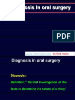 Diagnosis in dentistry