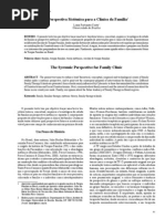 A Perspectiva Sistêmica para a Clínica da Família1
