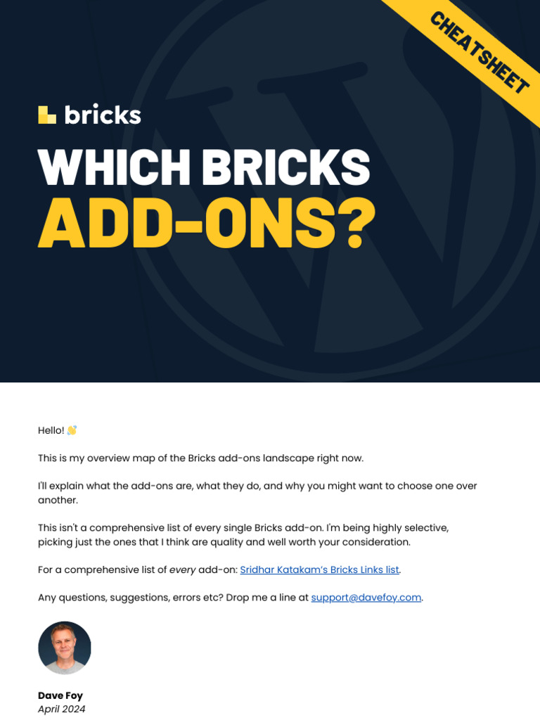 Bricks Add-Ons Overview Guide | PDF | Php | Java Script