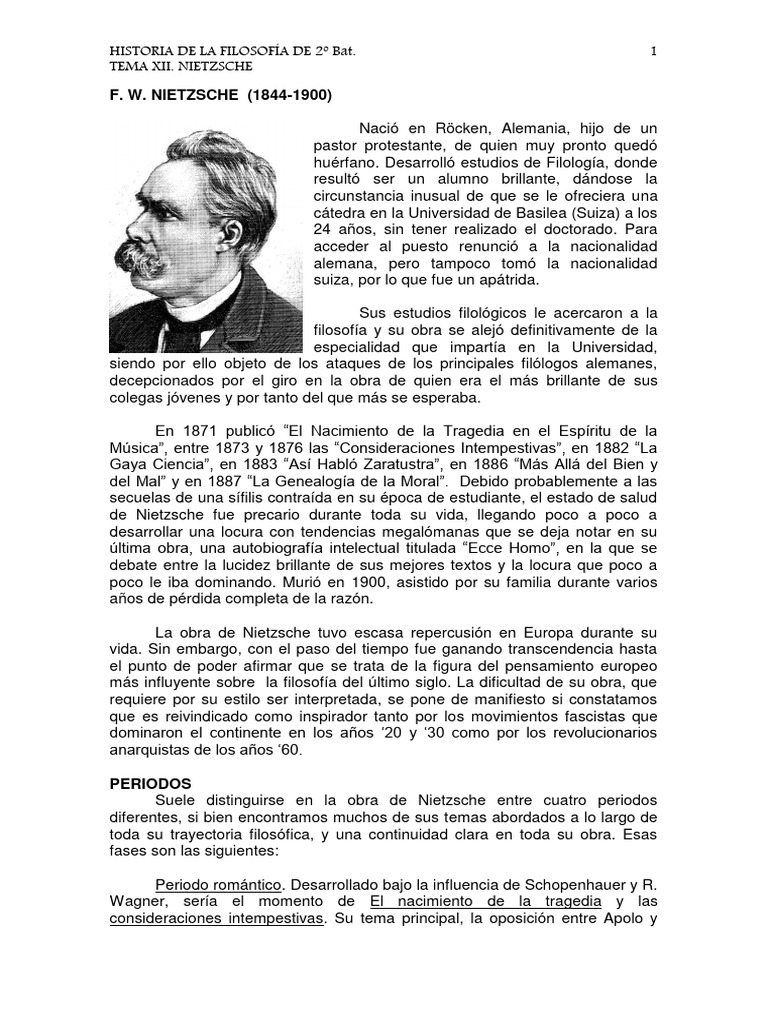 Nietzsche Pdf Friedrich Nietzsche Verdad