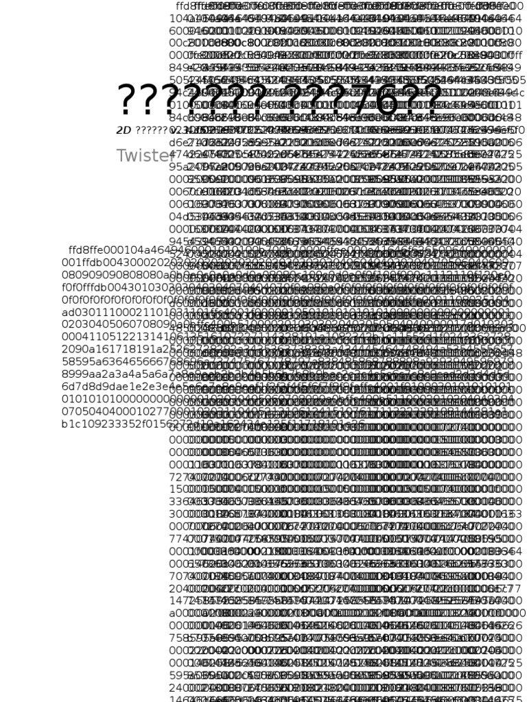 Hexadecimal Data Stream | PDF